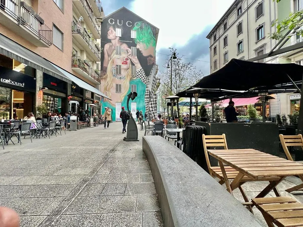 Apartmán Kibilu - Via Della Moscova Milán Itálie